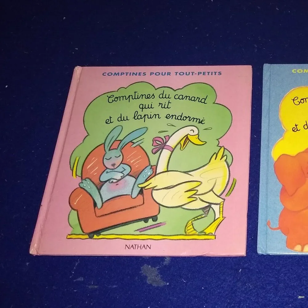 Comptines du Canard qui rit et du Lapin Endormi + Elephants dansent x 2 French